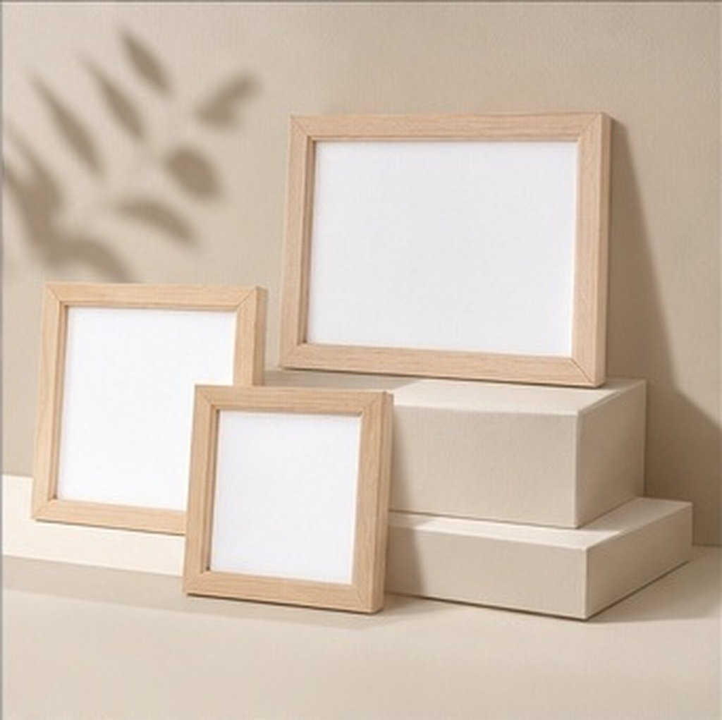 Art Craft With Paper - 3-teiliges Set zum Papierherstellen: Holzrahmen, Gitterform