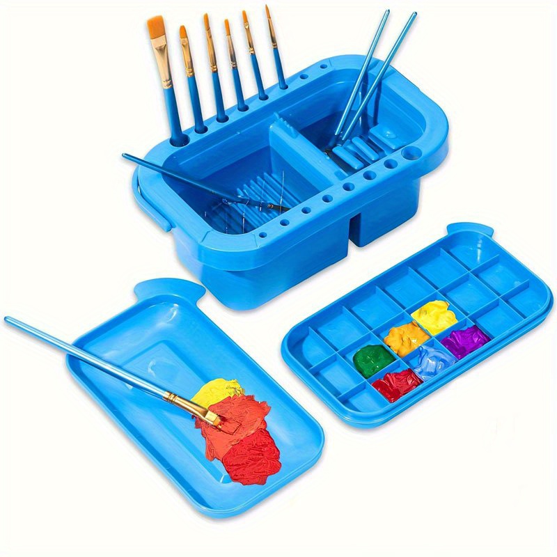 3-in-1 Pinselreinigungsbecken  – Gouache Paint Set Bewertung und Preis