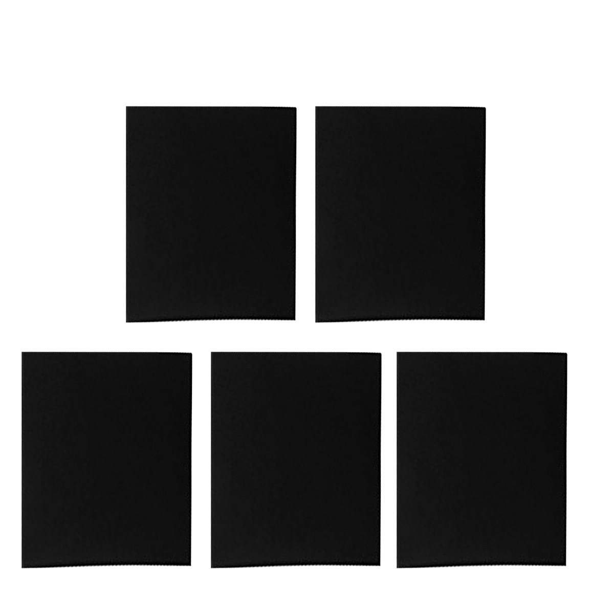 50 Stück A4 Schwarzes Kartonpa – Art Craft Cardboard Bewertung und Preis