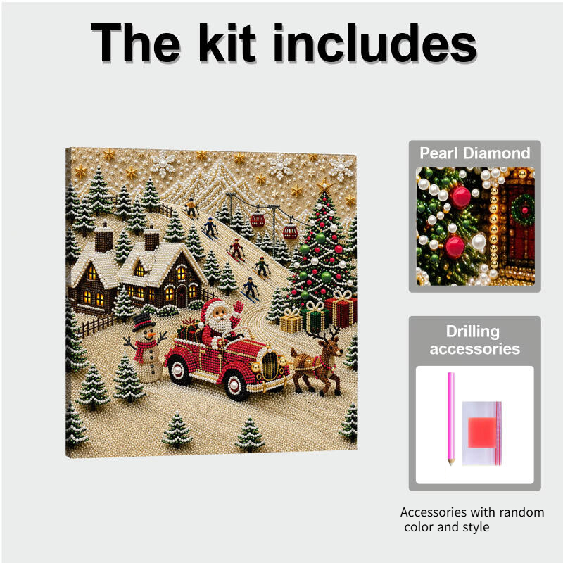 Weihnachts-Perlenmalerei-Kunst – Art Craft Kit Bewertung und Preis