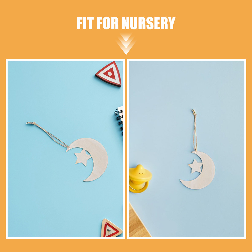 40 Stück Mond- und Sternscheib – Art And Craft For Nursery Bewertung und Preis