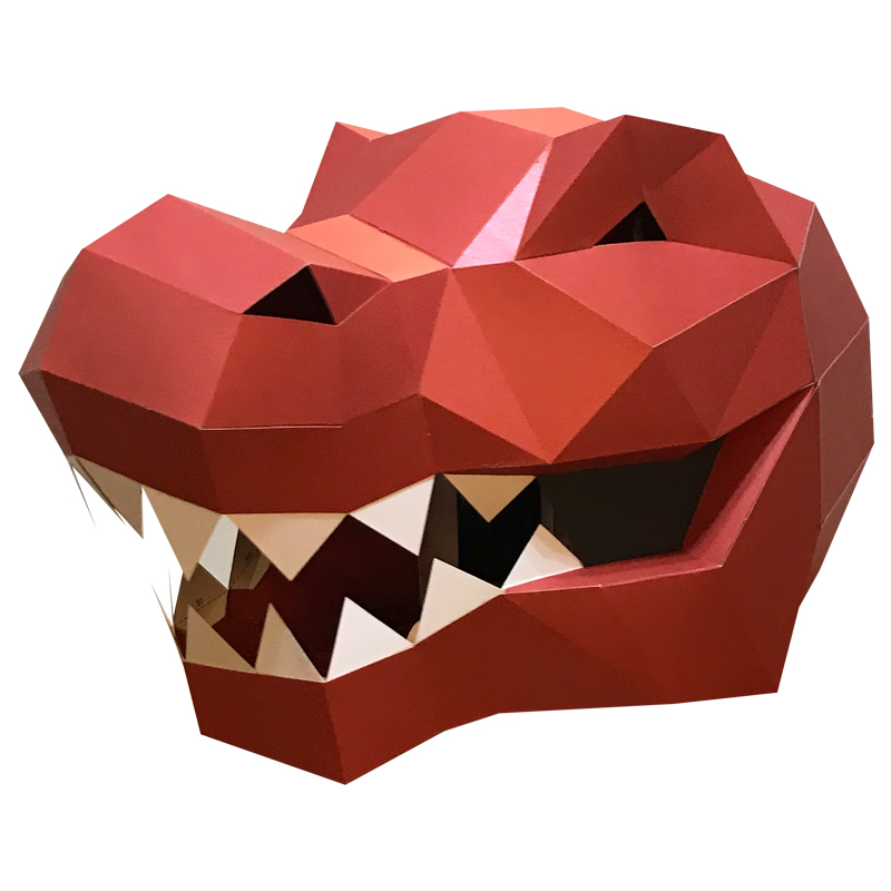 Tyrannosaurus Rex Tier Maske P – Art Craft Cardboard Bewertung und Preis