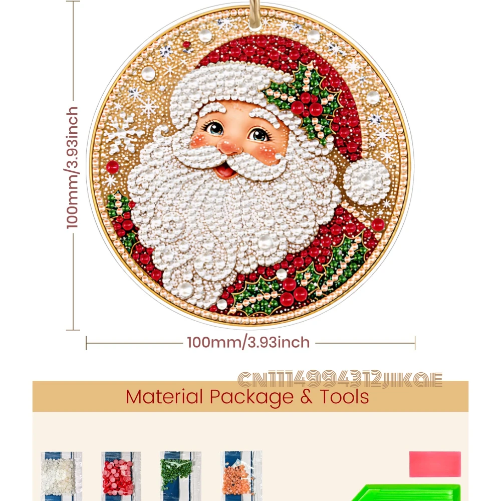 6-teiliges Weihnachtsornament- – Art Craft Kit Bewertung und Preis